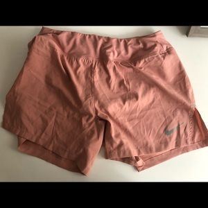 Pink Nike Running Shorts